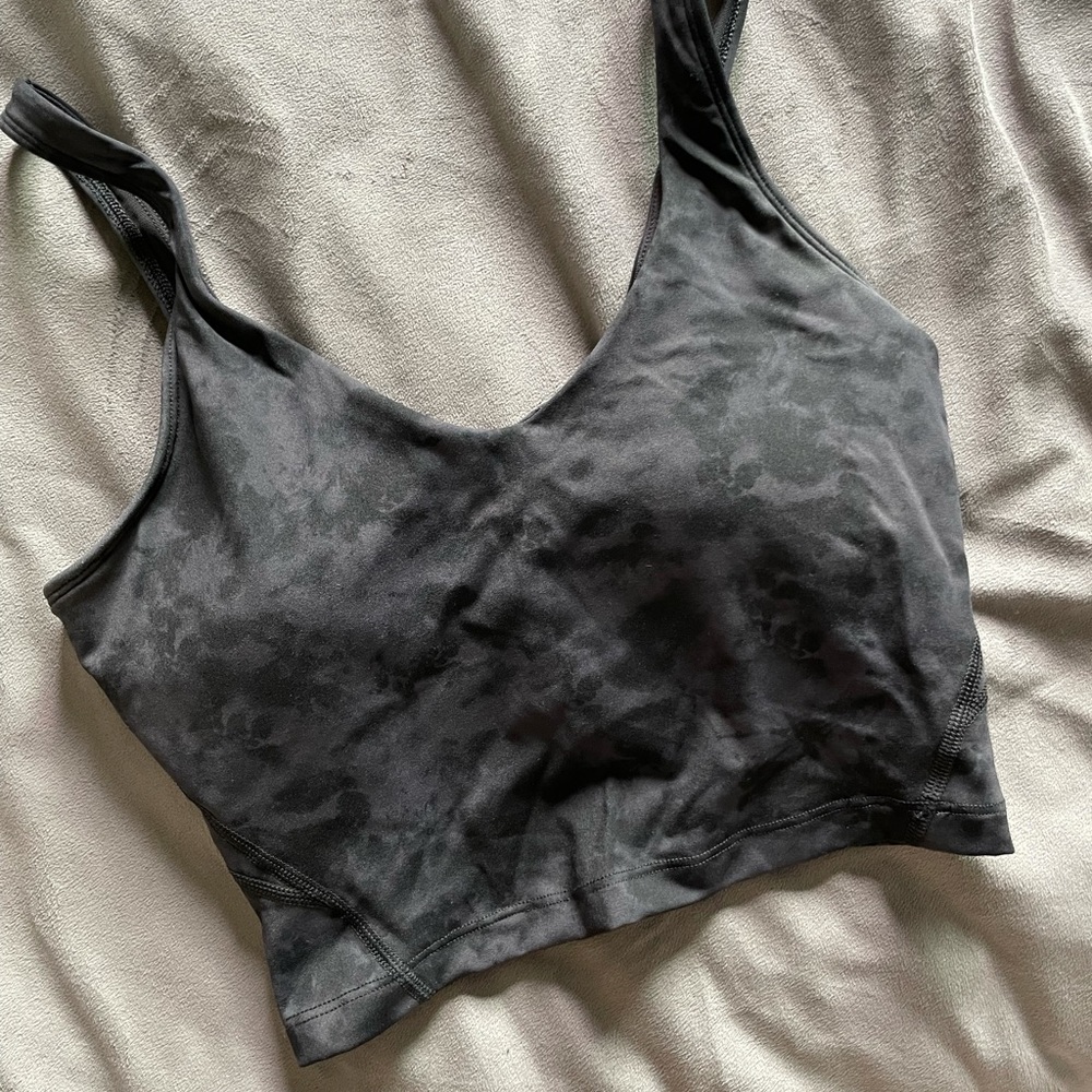 Crop workout tank